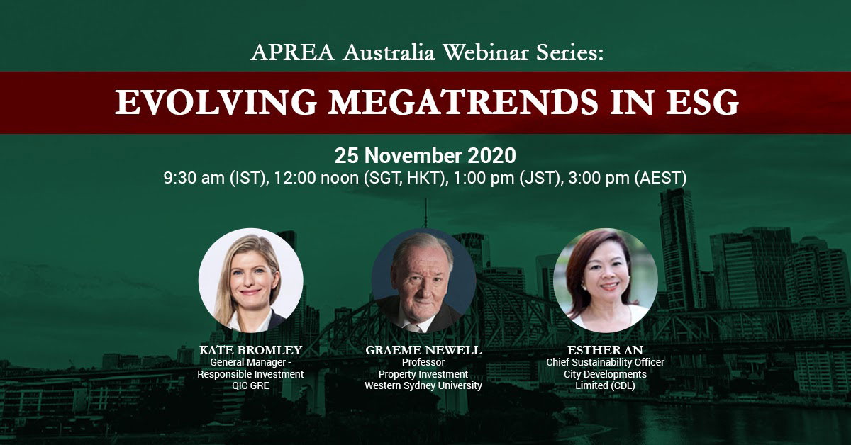 APREA Australia Webinar Series Session 1: Evolving Megatrends in ESG thumbnail