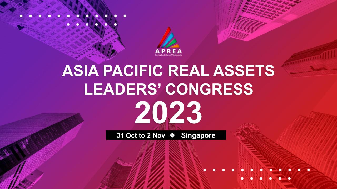 Asia Pacific Real Assets Leaders’ Congress 2023 thumbnail