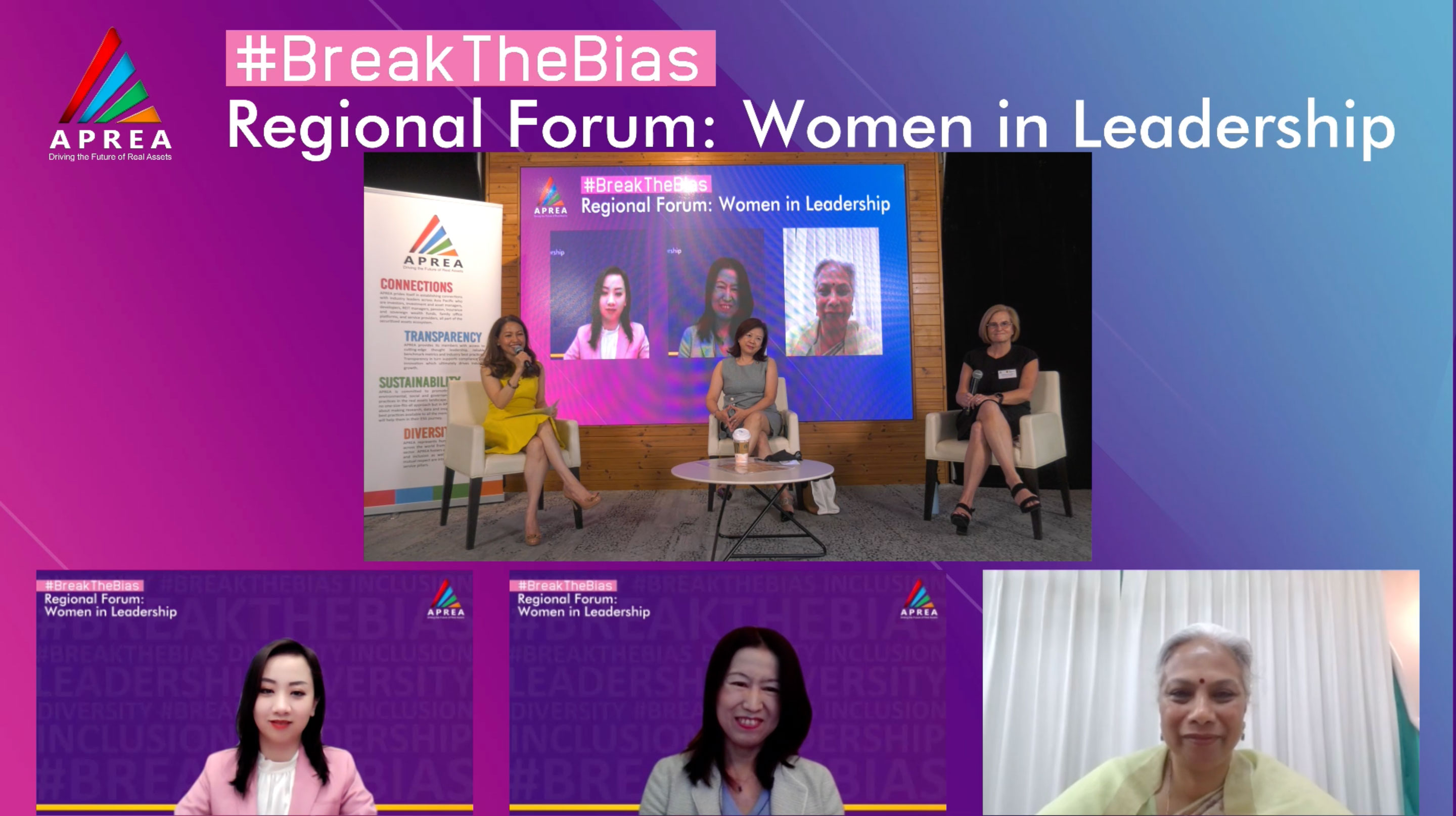 APREA #BreakTheBias Regional Forum: Women in Leadership thumbnail